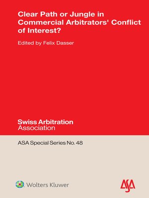 cover image of Clear Path or Jungle in Commercial Arbitrators' Conflict of Interest?